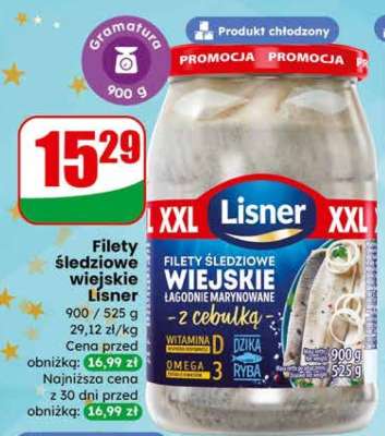 Filety śledziowe wiejskie Lisner