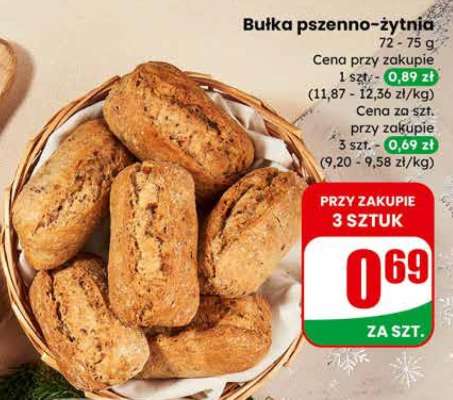 Bułka pszenno-żytnia