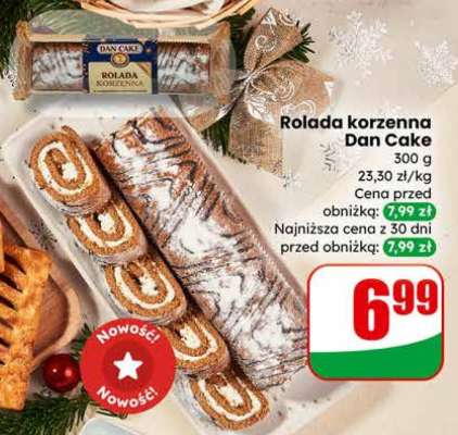 Rolada korzenna Dan Cake