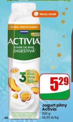 Jogurt pitny Activia