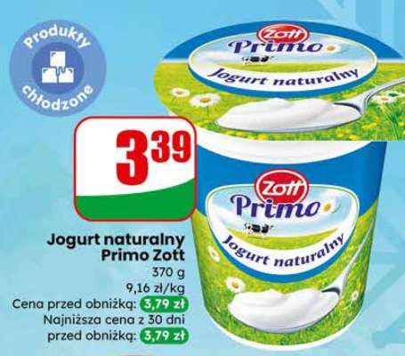 Jogurt naturalny PRIMO ZOTT