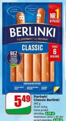 Parówki Classic Berlinki