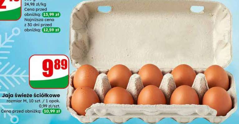 Jaja świeże ściółkowe