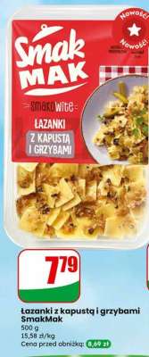 Łazanki z kapustą i grzybami SmakMAK