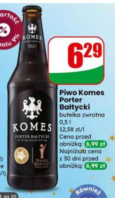 Piwo Komes Porter Bałtycki