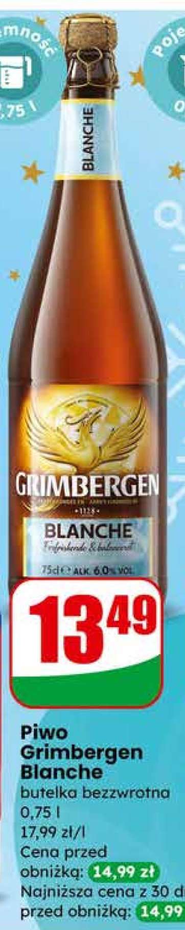 Piwo Grimbergen Blanche
