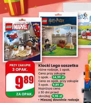 Klocki Lego saszetka