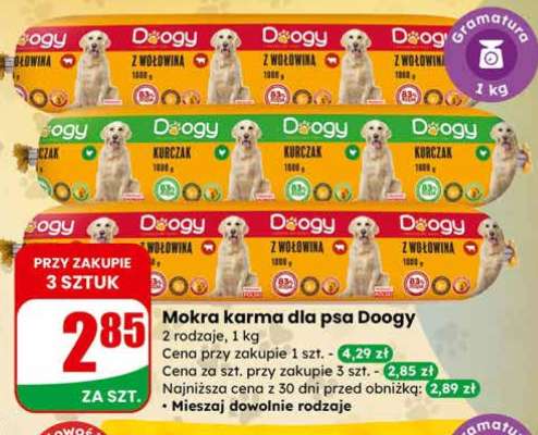 Mokra karma dla psa Doogy