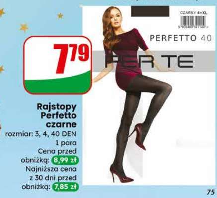 Rajstopy Perfetto czarne