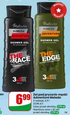 Żel pod prysznic męski Adventure Melado