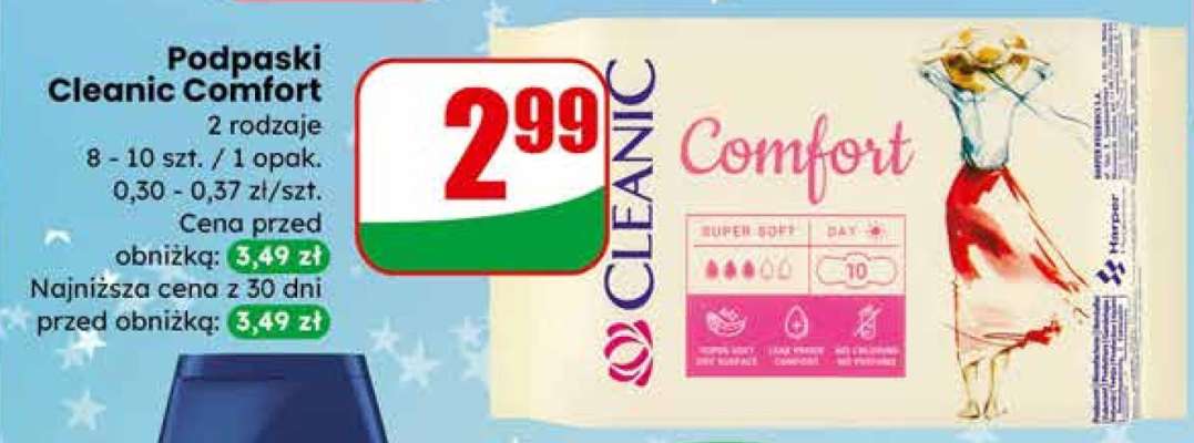 Podpaski Cleanic Comfort