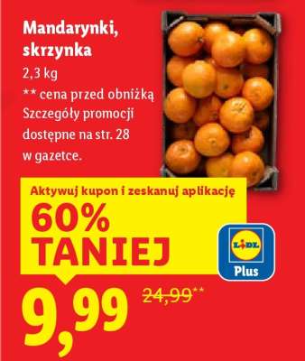 Mandarynki, skrzynka