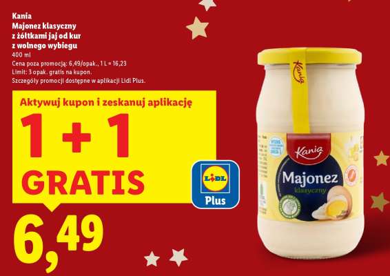 KANIA Majonez klasyczny