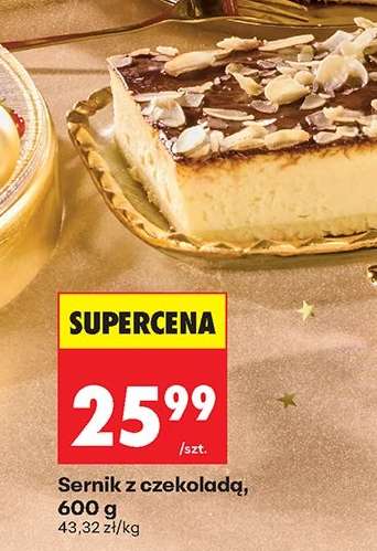 Sernik z czekoladą, 600 g