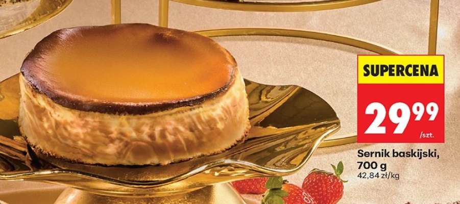 Sernik baskijski, 700 g