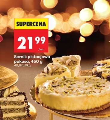 Sernik pistacjowa pokusa, 450 g