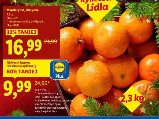 Mandarynki, skrzynka