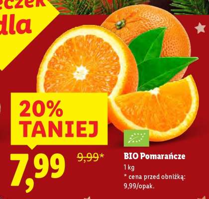 BIO Pomarańcze