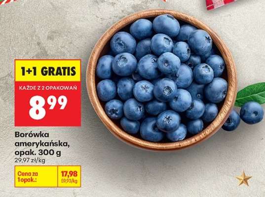 Borówka amerykańska opak 300 g