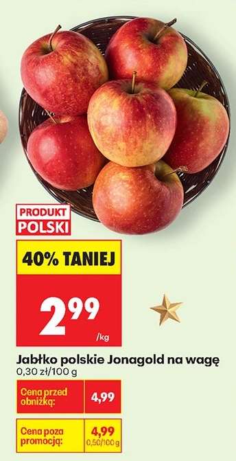 Jabłko polskie Jonagold na wagę