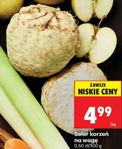 Seler korzeń na wagę