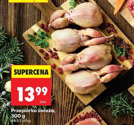 Przepiórka świeża , 300 g