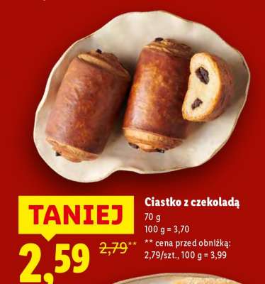 Ciastko z czekoladą