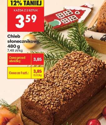 Chleb słonecznikowy 480 g