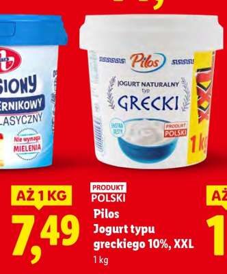 Pilos Jogurt typu greckiego 10%, XXL
