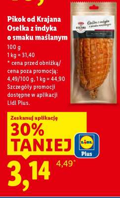 Pikok od Krajana Osełka z indyka o smaku maślanym