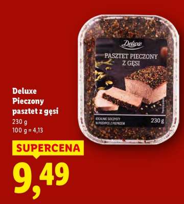 Deluxe Pieczony pasztet z gęsi