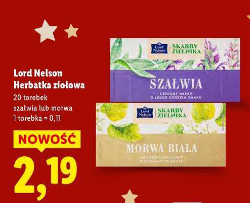 LORD NELSON Herbatka ziołowa