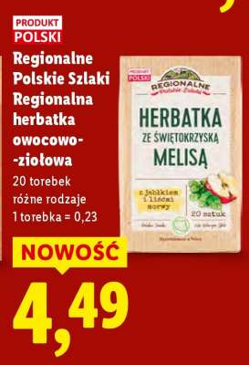 Regionalne Polskie Szlaki Regionalna herbatka owocowo-ziołowa