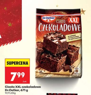 Ciasto XXL czekoladowe