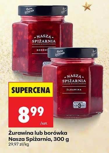 Żurawina lub borówka Nasza Spiżarnia 300 g