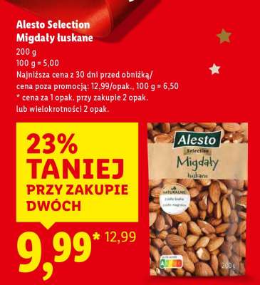 ALESTO SELECTION Migdały łuskane