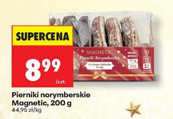 Pierniki norymberskie Magnetic, 200 g