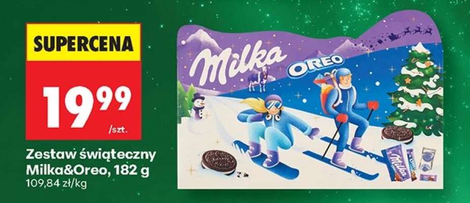 Zestaw świąteczny Milka&Oreo, 182 g