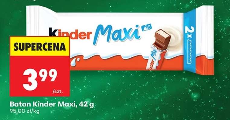 Baton Kinder Maxi, 42 g