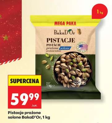 Pistacje prażone solone BakaD'Or, 1 kg