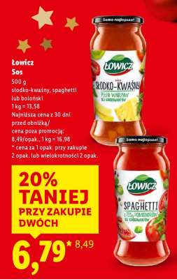 ŁOWICZ Sos