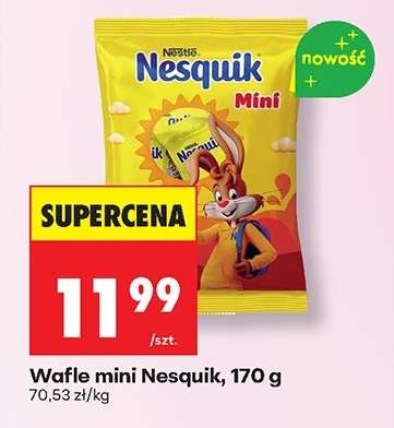 Wafle mini Nesquik, 170 g