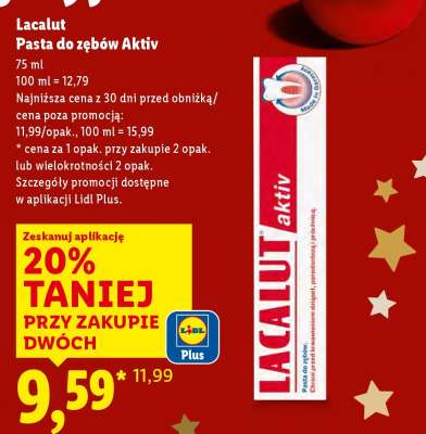 LACALUT Pasta do zębów Aktiv