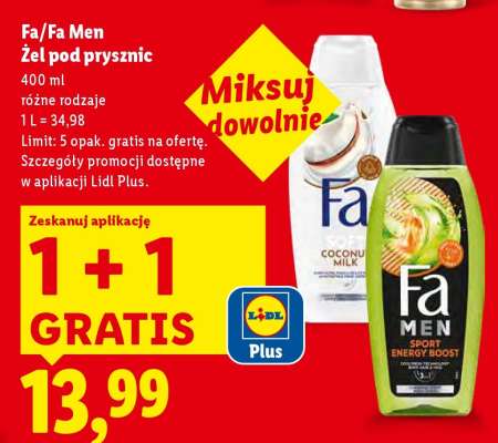 Fa/Fa Men Żel pod prysznic