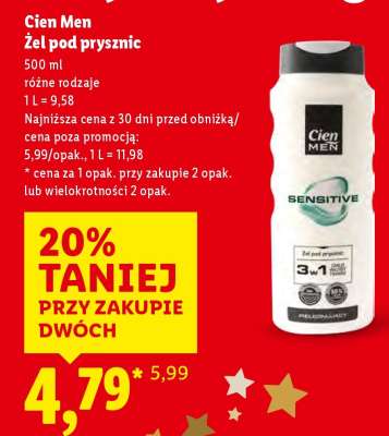CIEN MEN Żel pod prysznic