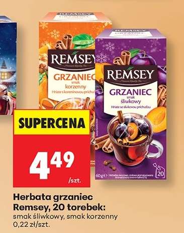 Herbata grzaniec Remsey, 20 torebek