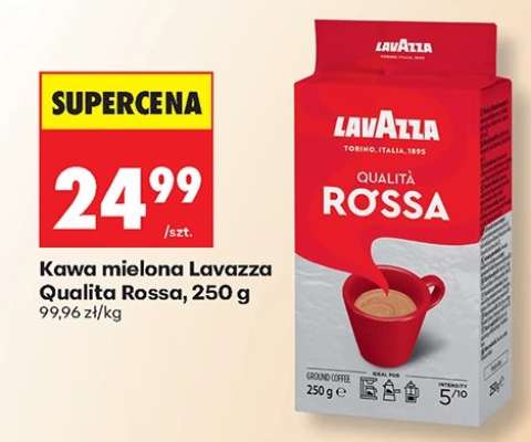 Kawa mielona Lavazza Qualità Rossa, 250 g
