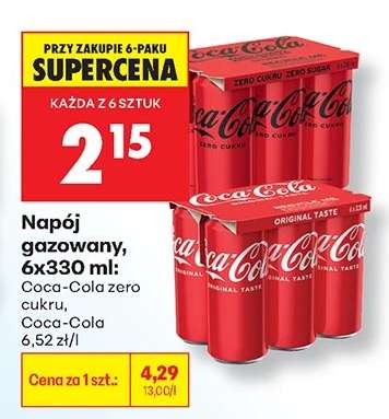 Napój gazowany 6x330 ml