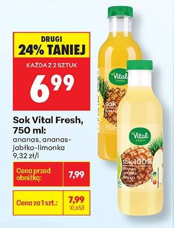 Sok Vital Fresh, 750 ml