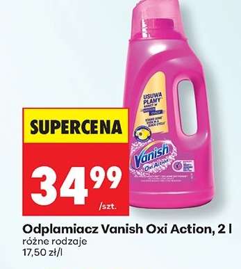 Odplamiacz Vanish Oxi Action, 2 l